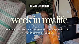 THE SOFT LIFE PROJECT episode 8 | weekly vlog | working ain't ya, entrepreneur days, Proverbs 31 screenshot 3