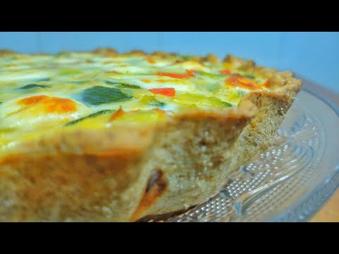 Video: Quiche Z Bučkami In Gobami - Korak Za Korakom Recept S Fotografijo