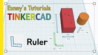14. Ruler - Tinkercad Basic Tutorials  | 3D modeling how to make
