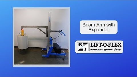 Boom Arm with Expander; Lift-O-Flex; Roll Handling; Expand-O-Turn