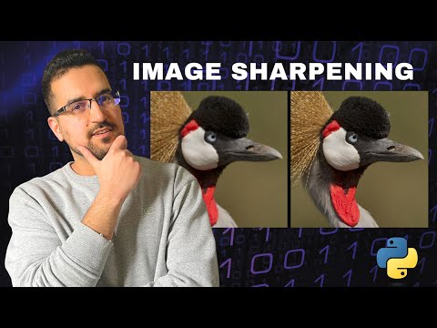 Image Sharpening in Python