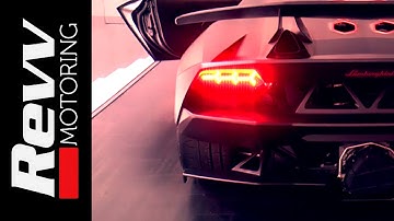 Revv Motoring - The Lamborghini  Sesto Elemento starting up.