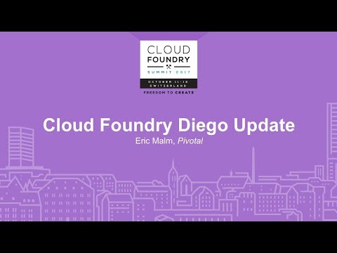 Vídeo: O que é Diego Cloud Foundry?