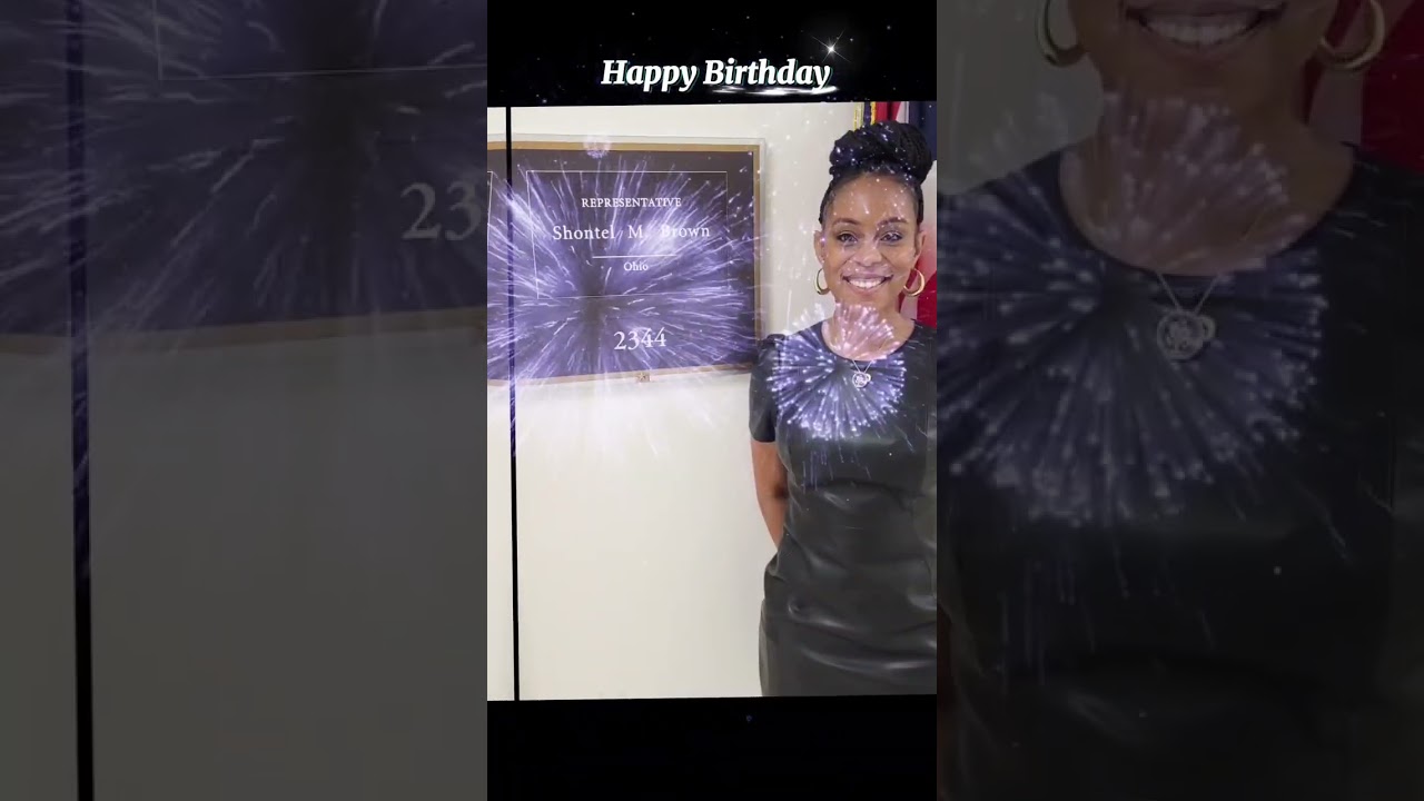 Happy Birthday Congresswoman Shontel Brown