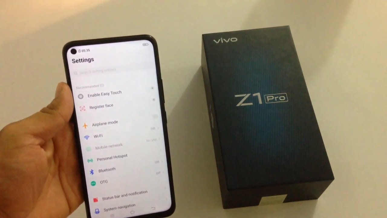 Vivo Z1 Pro First Boot Vivo Z1 Pro First Look How To Setup Vivo Z1 Pro In Hindi Thetechtv Youtube