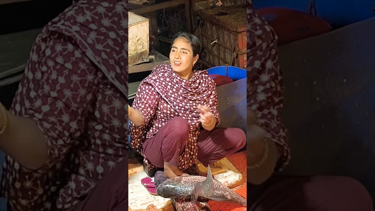 big fish cutting video 