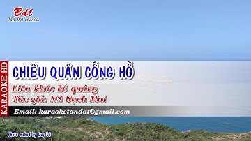 Karaoke Liên khúc hồ quảng 78 || Chiêu Quân cống Hồ | NSƯT Vũ Linh
