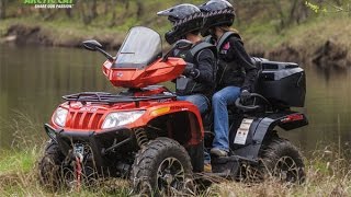 Arctic Cat TRV 550 exhaust sound and mud offroad compilation