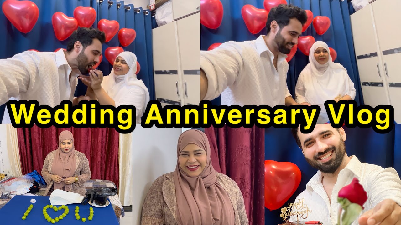 First Wedding Anniversary Vlog as a Parents ❤️😍 @SheziMoonShaikh 