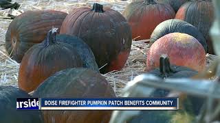 Boise Fire pumpkin patch raises money for community funds