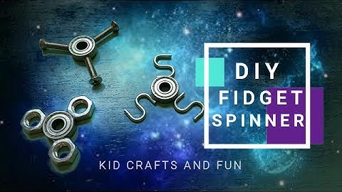 EASY DIY FIDGET SPINNER DESIGNS - Make your spinner super fast!