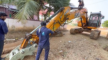 JCB JS215 Excavator New SMM Quick Coupler Attachment Fitting | JCB | jcb video