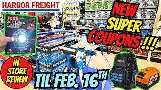 The BEST Super Coupons at Harbor Freight Right Now!  Ends Feb. 16th