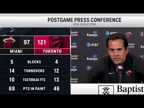 POSTGAME REACTION: Miami Heat at Toronto Raptors, 1/17/24.