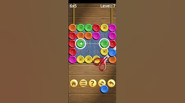 Buttons And Scissors Game Basic Gameplay Level 7 #gaming #shortsfeed #shortsvideo #shortsviral