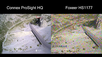Connex ProSight vs Analog FPV 200mW Freestyle Test