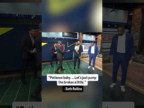 Seth Rollins says to be patient with the Bears ✍️