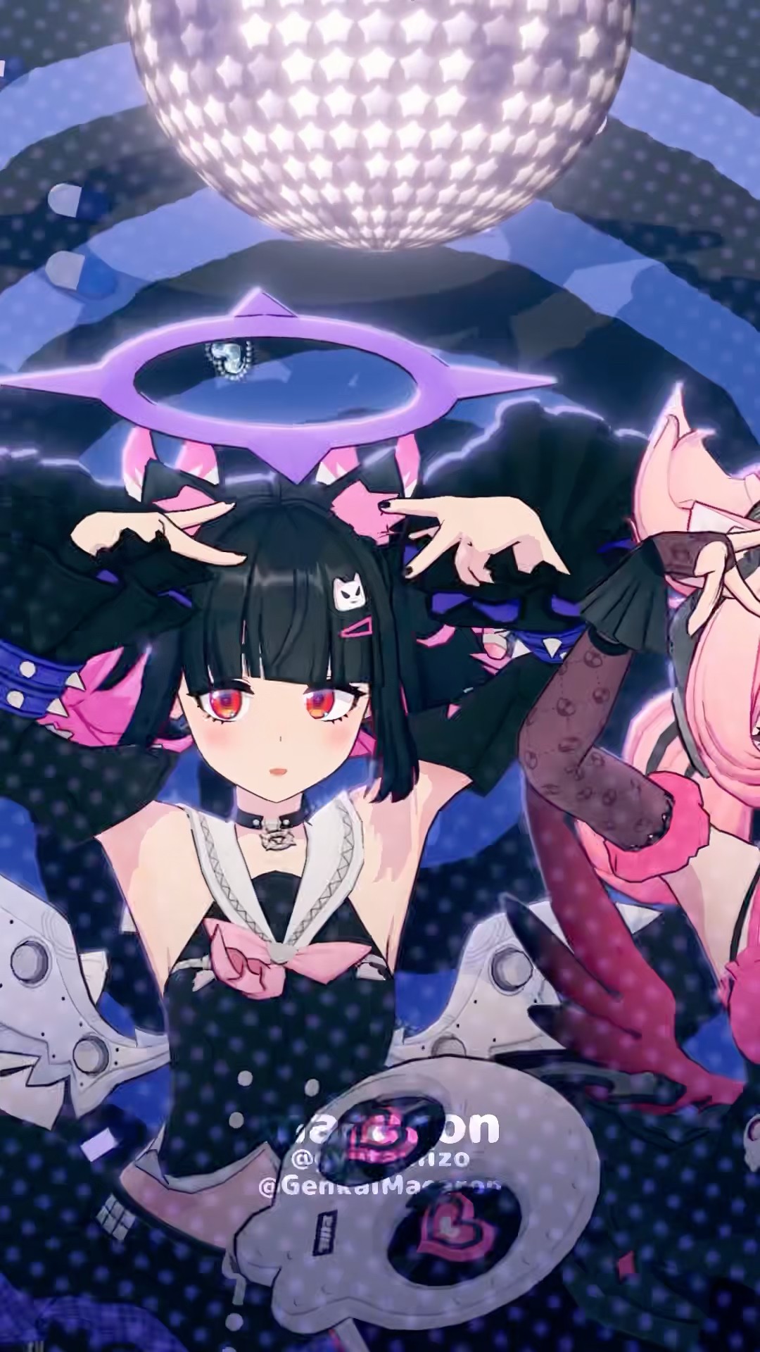 南宮羽🪽アリア✨千夏🎼／Kitty【ゼンゼロ/ZenlessZoneZero/MMD