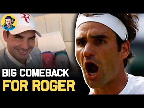 Federer WINS Back His RF Logo | Tennis News