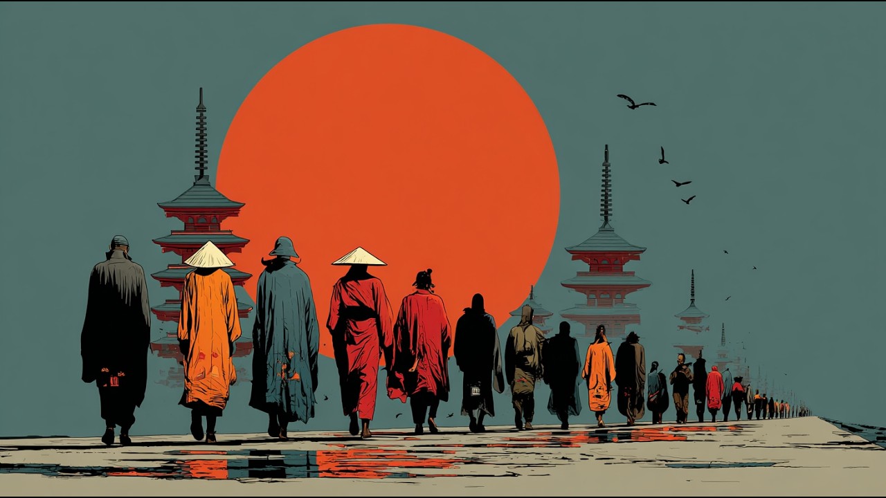 にっぽんのれきし - 古墳時代？｜Japan History - Kofun Period? (AI Music Video)｜watambo works