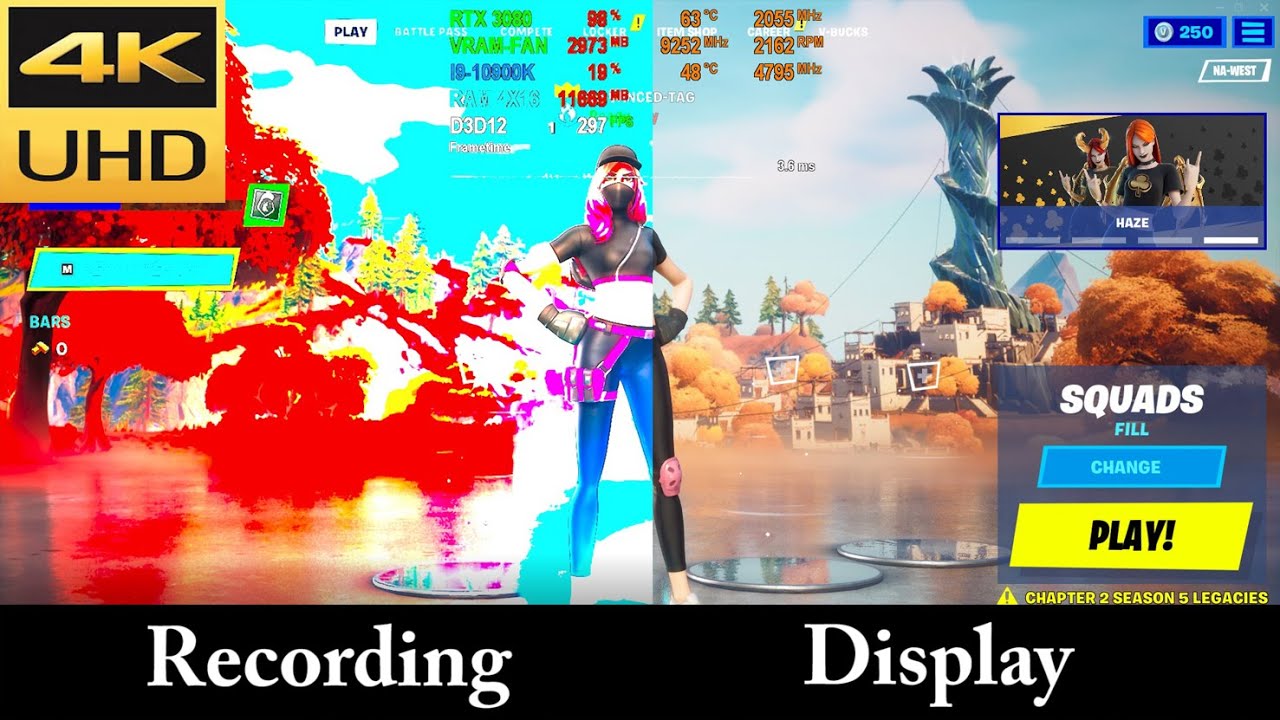 Fortnite not working in GeForce Experience Shadowplay recording problem blurry & over exposure fix.