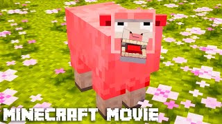 I recreated the Minecraft movie in Minecraft