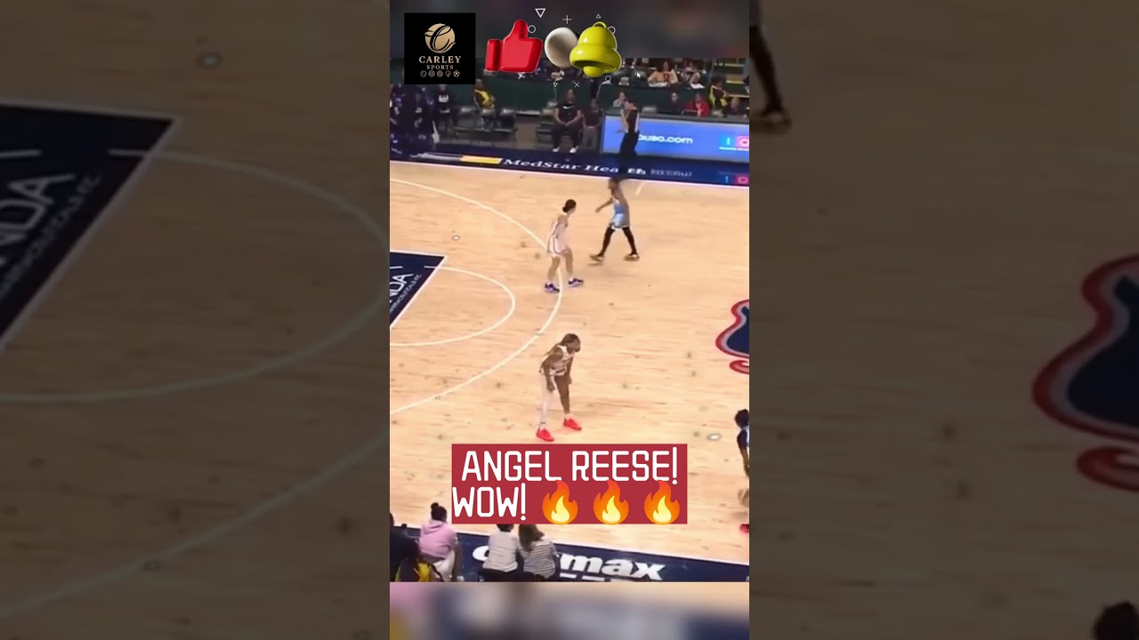 wow! what an isolation play by Angel Reese! PURE! 