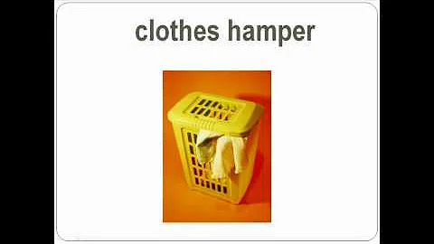 Doing the Laundry: Everyday Vocabulary
