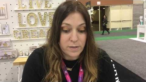 Heidi Swapp Minc Foiling Rubber Stamps with Jennifer Evans - CHA 2017