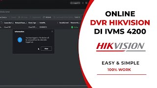 Cara Setting Online DVR Hikvision Di IVMS 4200 screenshot 2
