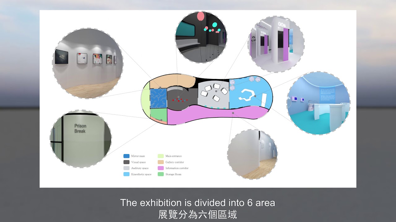 HKDI  EXHIBITION DESIGN  Final Year Project  LIN ZISHAN 180334813 ｜Prison Break