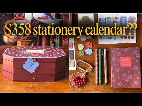 I Tried The *Ultimate* Stationery Advent Calendar (allegedly...) - Papier 24 Day Calendar Review
