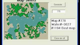 Simcity SNES - ALL 2000 Maps!