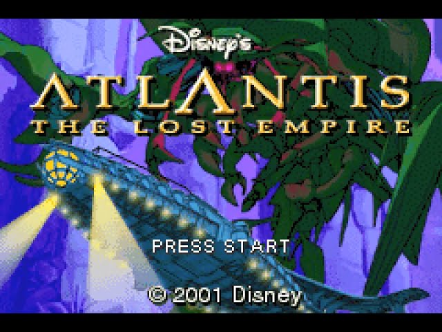 Jeu GameBoy Advance Atlantis The Lost Empire - Bon État - Jeu D'Aventure