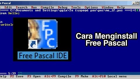 Cara Download dan Install Free Pascal