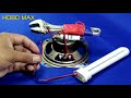 High Electricity Magnetic Generator AC 220V CFL Energy Light Bulb - Cool Project