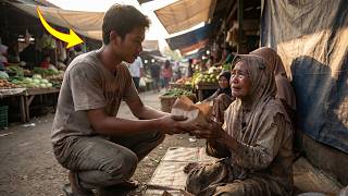 'NEK, INI MAKAN NASIKU SAJA' TAK DISANGKA TERNYATA NENEK ITU...