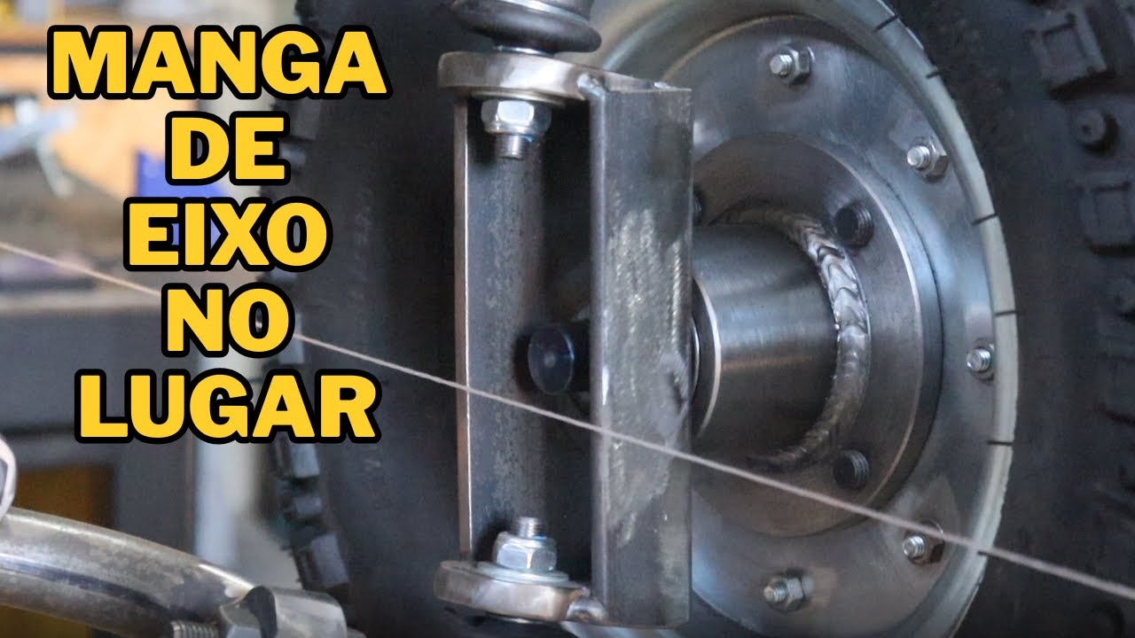 Como Fabricar um Kart Cross (Boxer Day 2025) - Manga de Eixo Parte 02 l Ep. 11