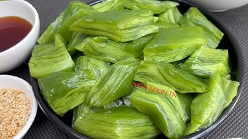 Chỉ cần thêm bước này làm Bánh Đúc dai giòn rực rực ko nước vôi trong ko hàn the theo cách mới nhất