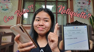 Core Rules of Netiquette || Educational Video