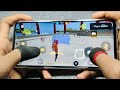2 Finger Control Setting ⚙️ Desert eagle 🦅 OneTap 👿 Headshot 🤯 Fast GlooWall ⚡ Free Fire 🔥 Handcamp😱