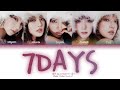 G I Dle 7Days Color Coded Han Rom Eng Lyrics mp3