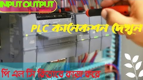 PLC কী? কিভাবে কাজ করে? | PLC Input-Output & Wiring Connection (Bangla Tutorial)"