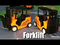 Mobil Mobilan Mainan Anak Dump Truk Forklift Weloader Roller Kontruksi Pasir terbaru tayo parking