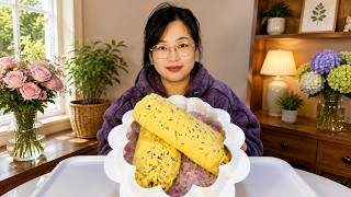 Golden Corn and Sesame Steamed Cakes with Soft Grainy Texture screenshot 4