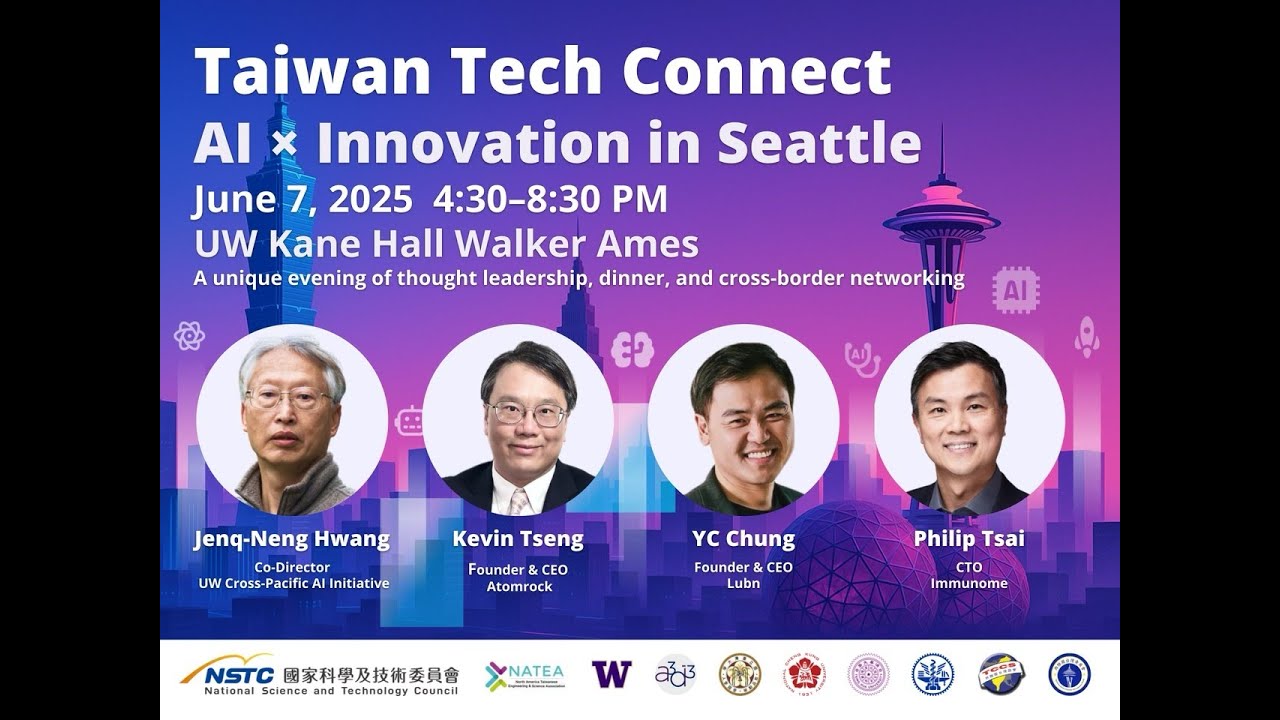 Taiwan Tech  Connect: AI x Innovation in Seattle