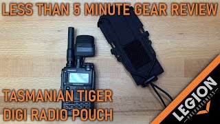 Tasmanian Tiger Digi Radio Pouch - (LT5MGR) - YouTube