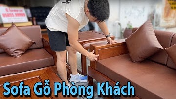 Báo Giá - Bộ Sofa Gỗ Hương - Mẫu Sofa Chân Đùi Gà Gỗ Hương | Đồ Gỗ Bảo Lộc