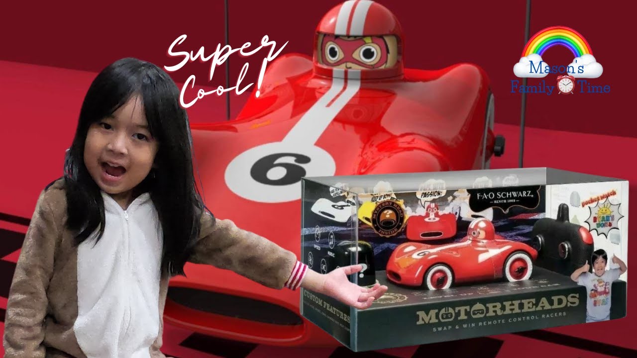 Ryan's Racers Ryan's World Motorheads Remote Control Racers - YouTube