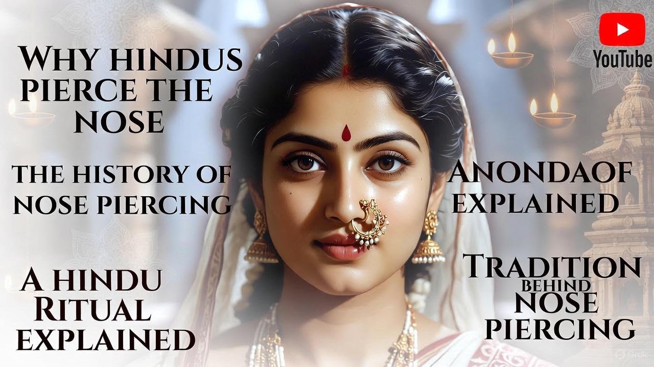 नाक छेड्नु हिन्दुहरुको संस्कार कसरी बन्यो Nose piercing Ritual in Hinduism    History in Nepali